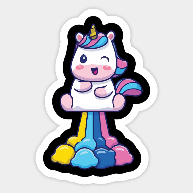 cat unicorn funny so cute face mask Sticker by Cats Cute 